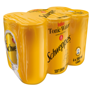 SCHWEPPES-TONIC - 6 CAN